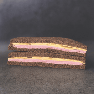 Triple de jamón y queso