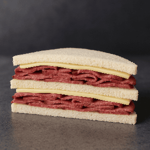 Pastrón y queso