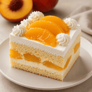 Torta chajá de durazno