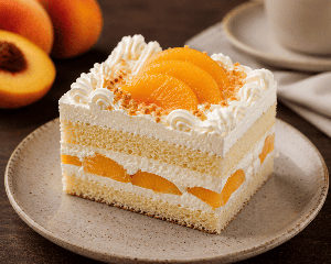 Durazno con crema