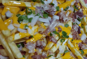 Fritas con Cheddar y Verdeo — Grandes