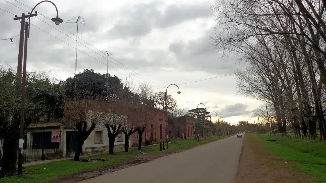 Calle del pueblo de Carlos Keen